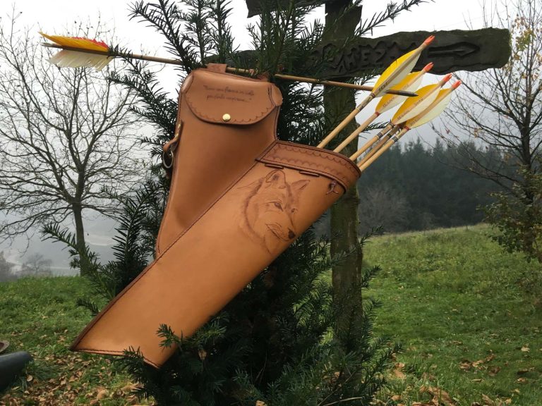 Faretra da Fianco in cuoio da donna