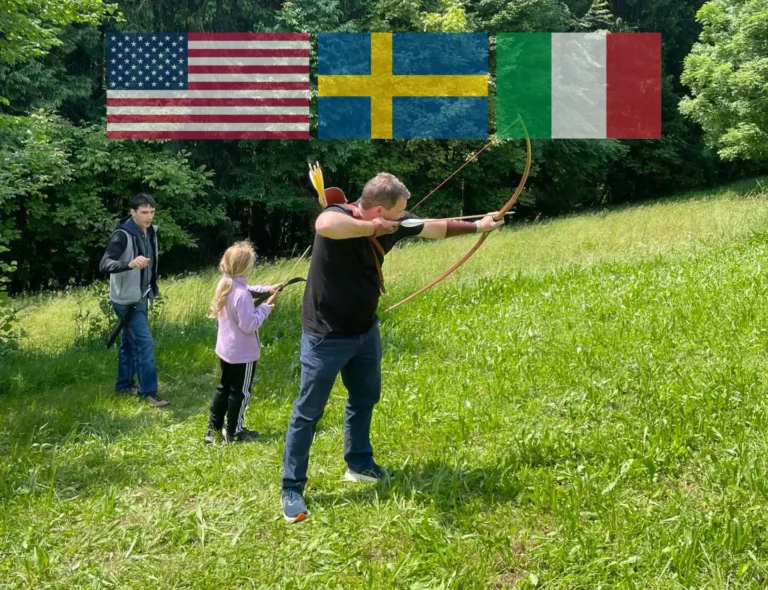 Un arco, un viaggio e un’amicizia: le parole di Michael Wyant